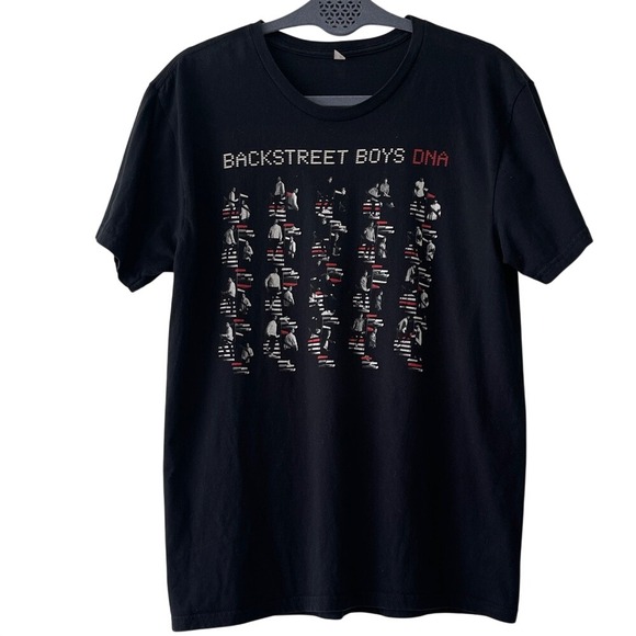 Tops - Backstreet Boys Black Graphic T-Shirt S/M